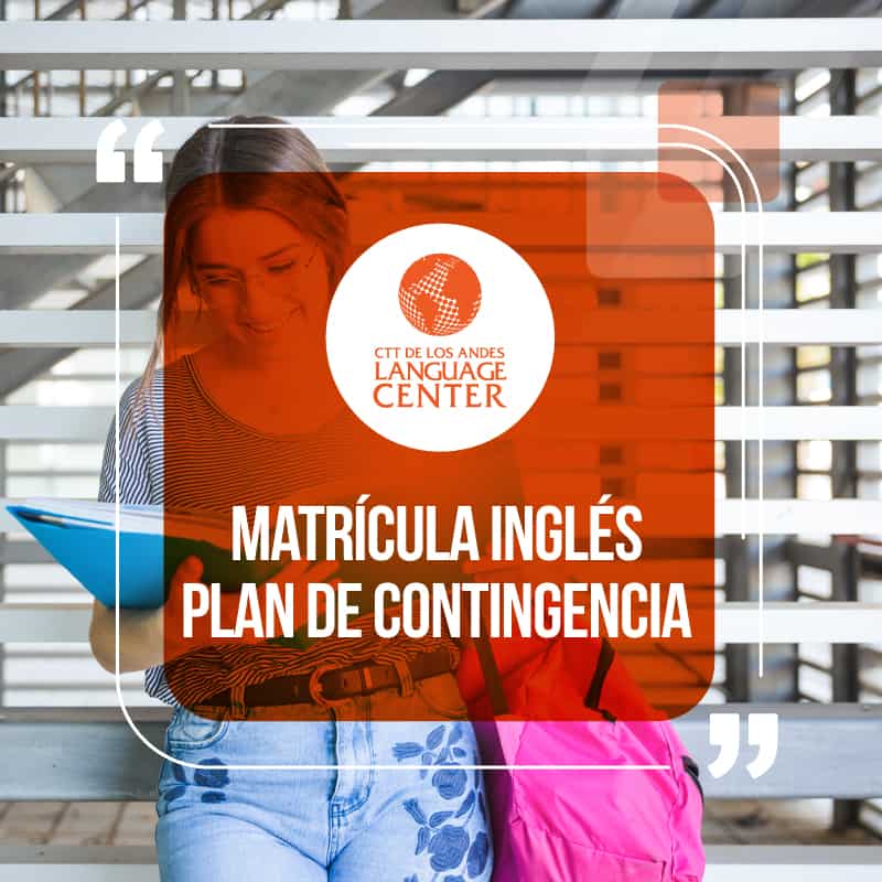 20. MATRÍCULA INGLÉS PLAN DE CONTINGENCIA