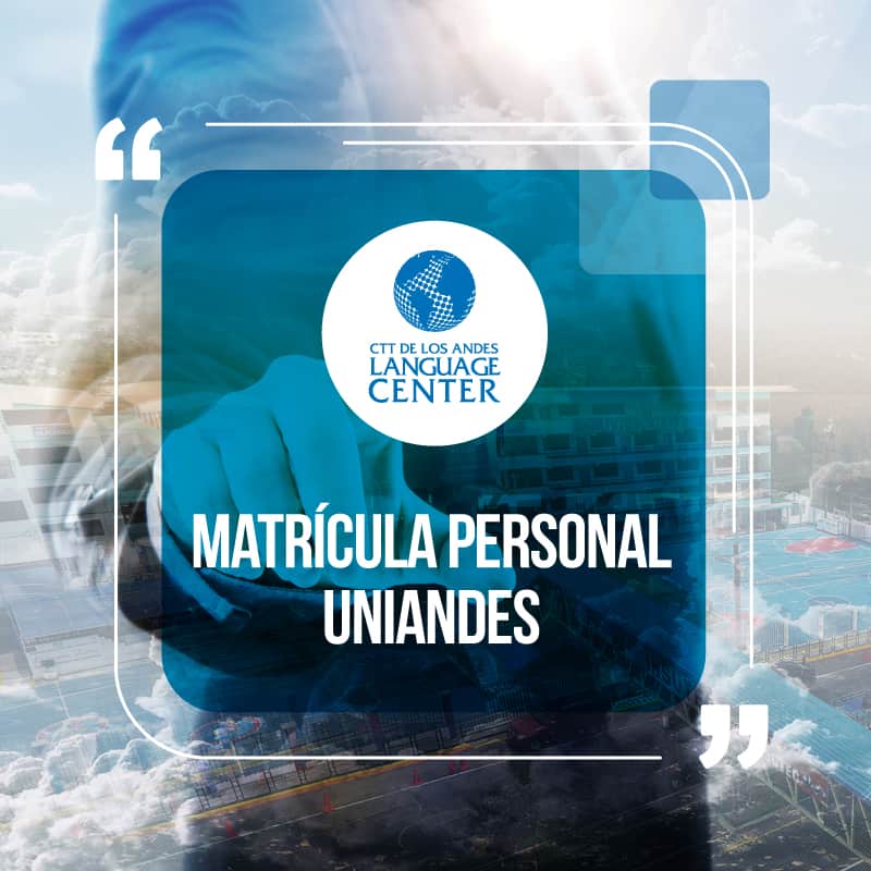 16. MATRÍCULA + MATERIAL PERSONAL UNIANDES